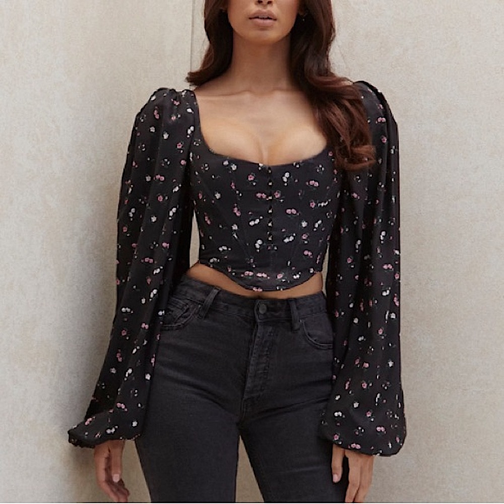 House of CB “Jouca” corset top